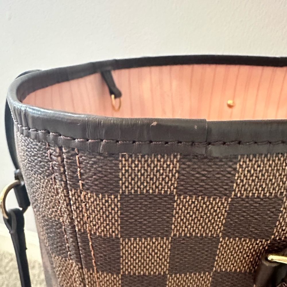 EUC🤎Louis Vuitton Neverfull MM Rose Ballerine - Picture 11 of 16